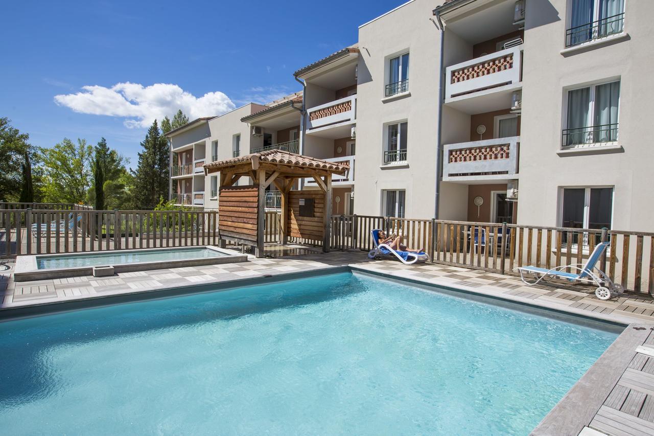 Residence Odalys Cote Provence Gréoux-les-Bains Exterior foto